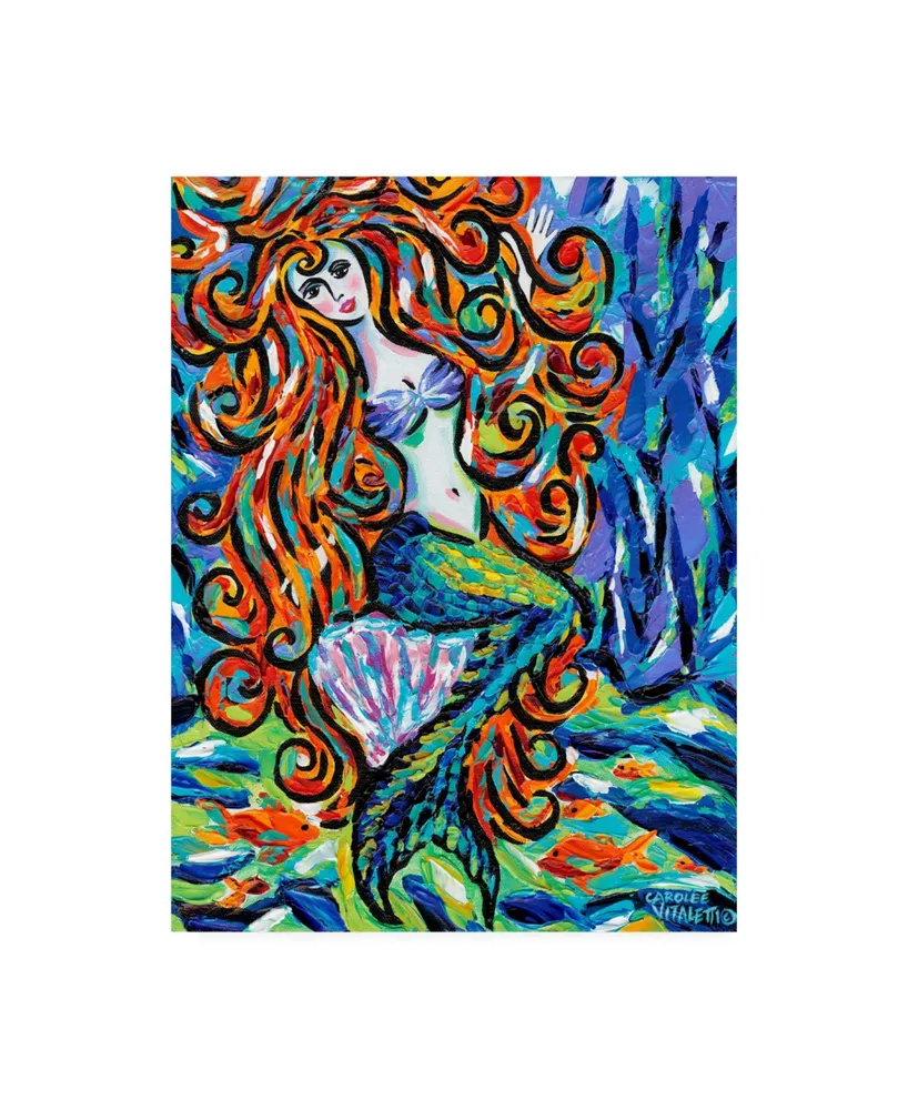 Carolee Vitaletti Ocean Friends Bold Iii Canvas Art - 15" x 20"