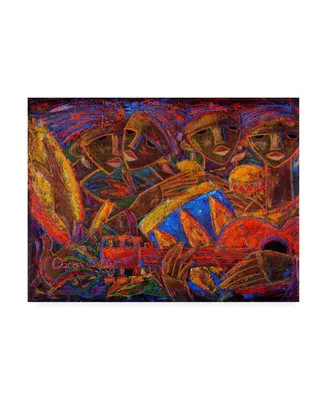 Oscar Ortiz Musas Del Caribe Canvas Art