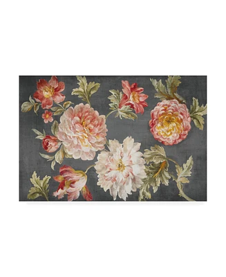 Danhui Nai Mixed Floral Charcoal Canvas Art - 19.5" x 26"