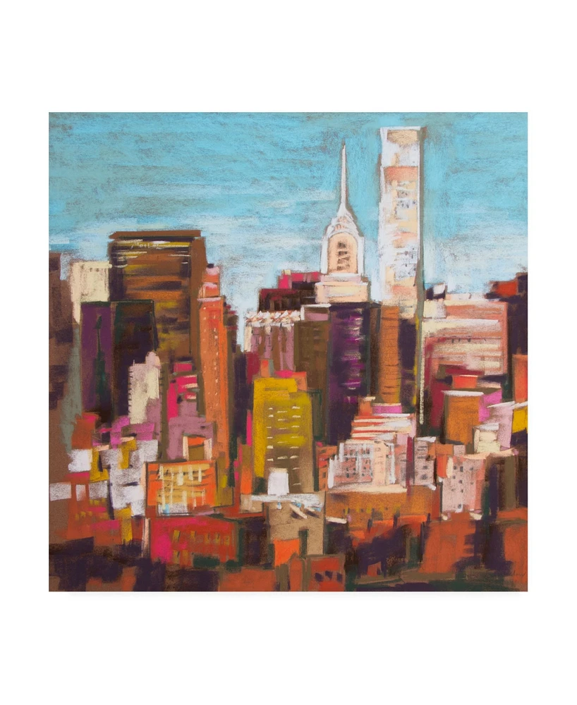 Jennifer Gardner City Color Iii Canvas Art - 19.5" x 26"