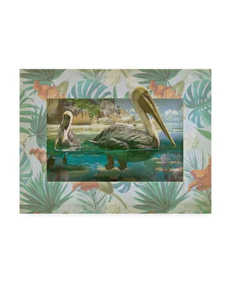 Steve Hunziker Pelican Paradise V Canvas Art