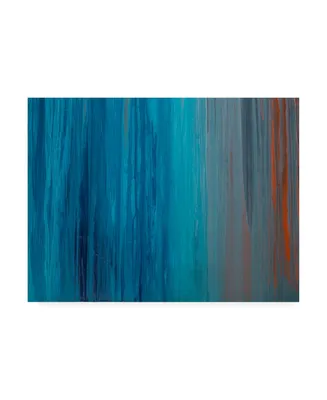 Teodora Guererra Drenched in Teal Ii Canvas Art