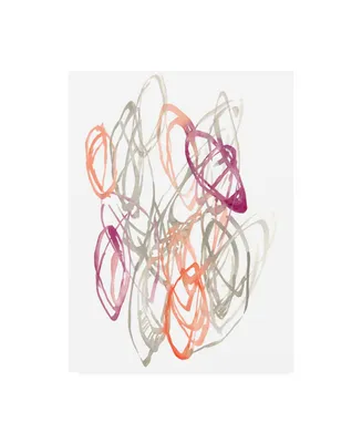 Jennifer Goldberger Connected Orbits I Canvas Art