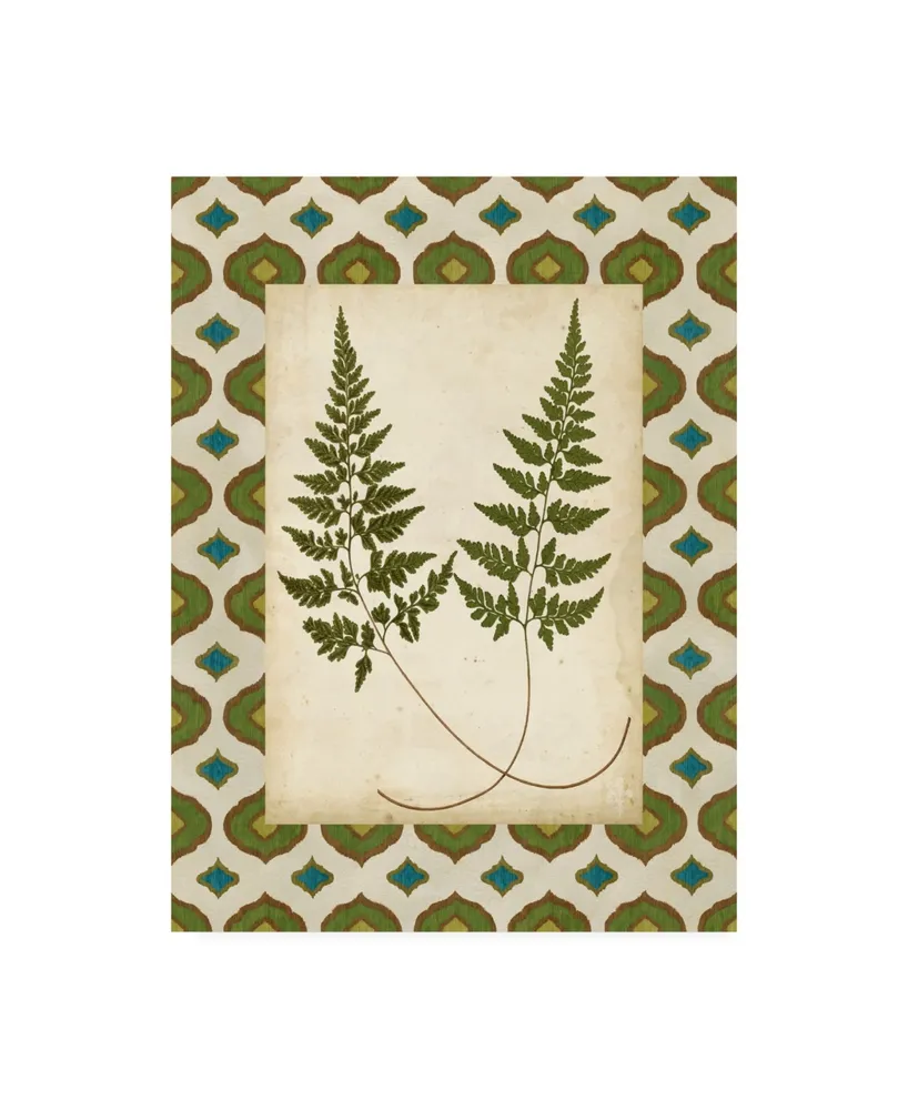  Botanical Wall Art, Fern Pattern Wall Scroll with