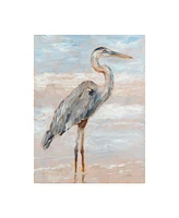 Ethan Harper Beach Heron I Canvas Art - 27" x 33.5"