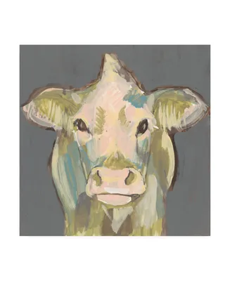 Jennifer Goldberger Blush Faced Cow Ii Canvas Art - 15.5" x 21"