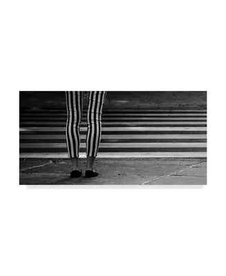 Anna Niemiec Checkered Stripes Canvas Art