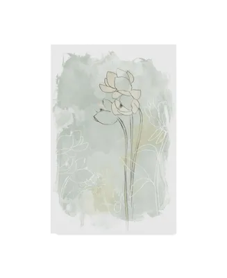 June Erica Vess Stone Flower Study Iv Canvas Art - 15" x 20"