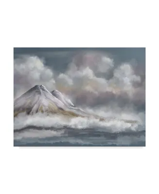 Lois Bryan Clouds Mountains Sea Canvas Art
