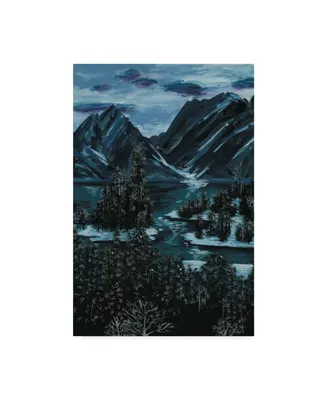 Melissa Wang Mountainscape Ii Canvas Art