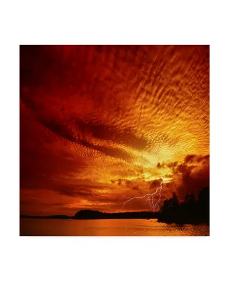 Philippe Sainte-Laudy Red Storm Canvas Art