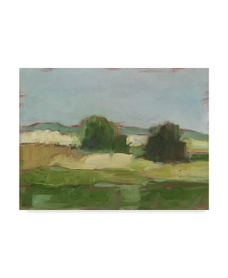 Ethan Harper Rolling Pasture I Canvas Art - 37" x 49"