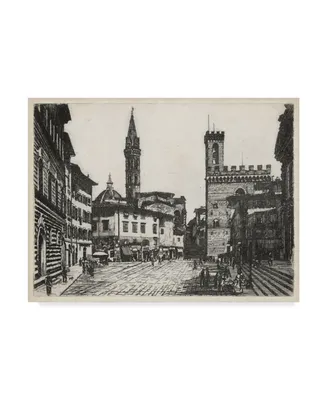 Unknown Scenes in Firenze Ii Canvas Art - 37" x 49"