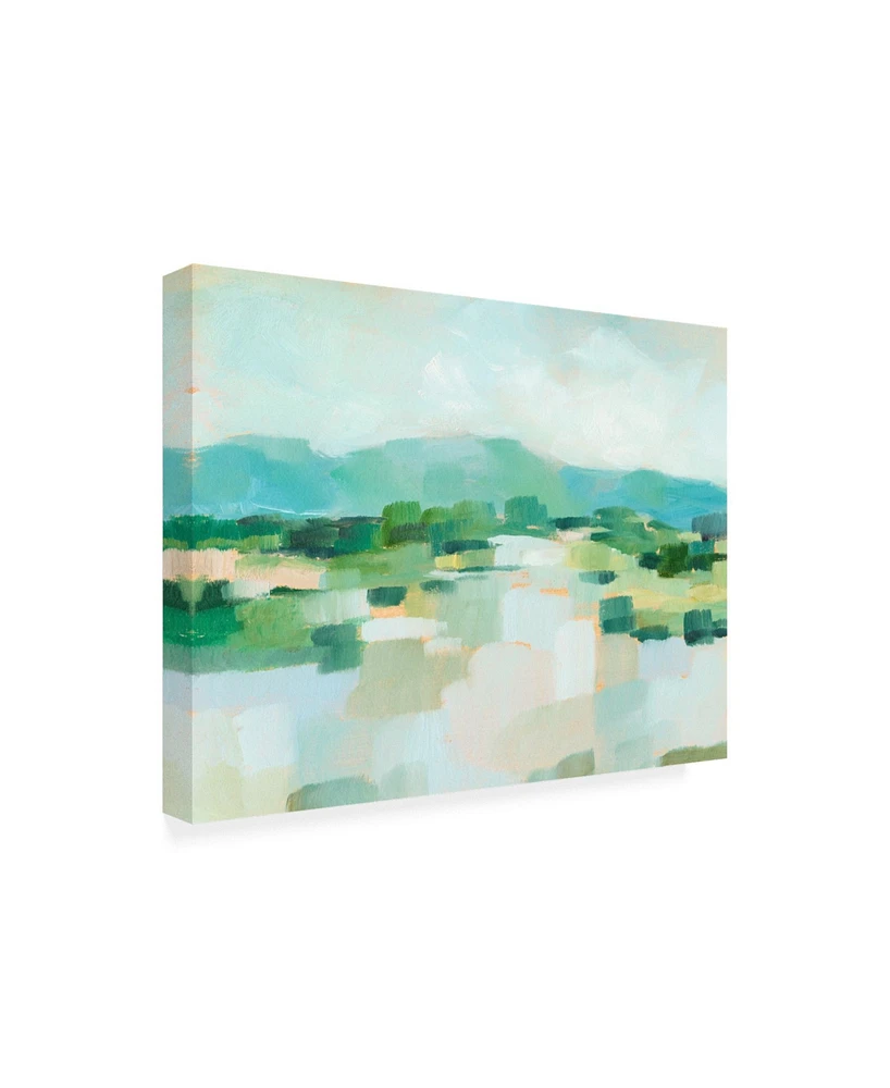 Ethan Harper Emerald Island I Canvas Art - 36.5" x 48"