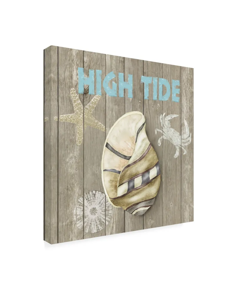 Jade Reynolds High Tide Shoreline I Canvas Art