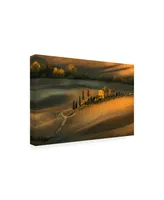 Clas Gustafson Efiap Tuscany Piensa Farm House Canvas Art - 20" x 25"