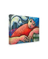 Oscar Ortiz The Girls Cat Canvas Art - 15.5" x 21"