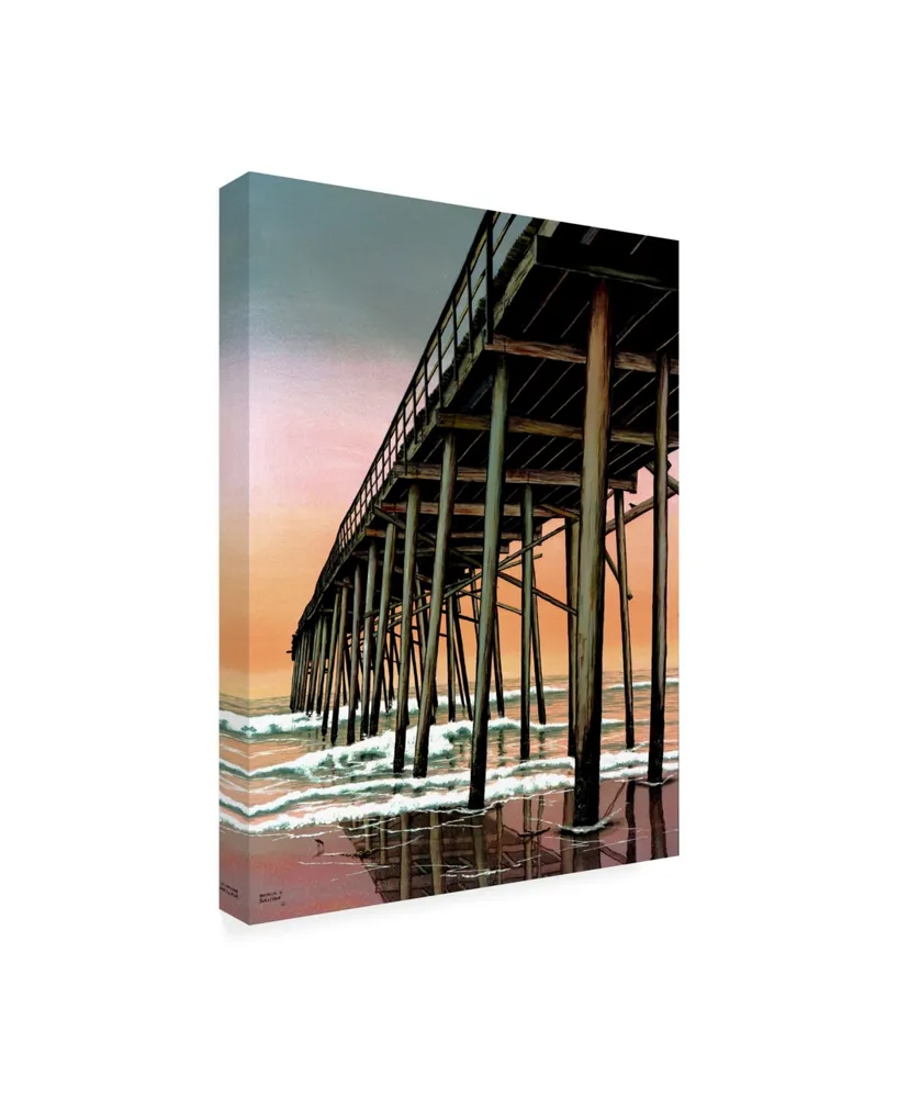 Patrick Sullivan Vertical Pier Canvas Art