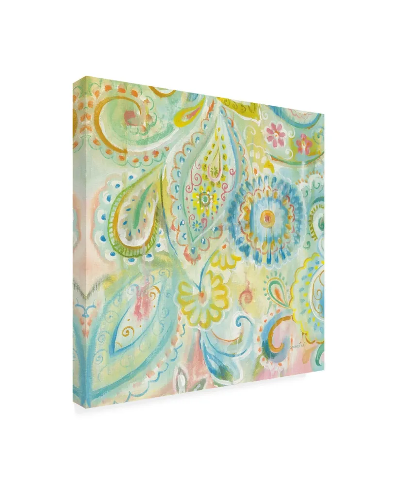 Danhui Nai Spring Dream Paisley Xii Canvas Art