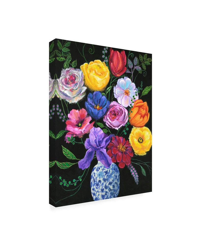 Julie Joy Floral Canvas Art - 19.5" x 26"