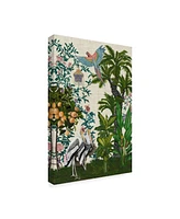 Naomi Mccavitt Paradis Chinoiserie Ii Canvas Art - 20" x 25"