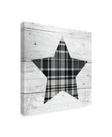 Beth Grove Nordic Holiday Xiii Plaid Canvas Art - 15" x 20"