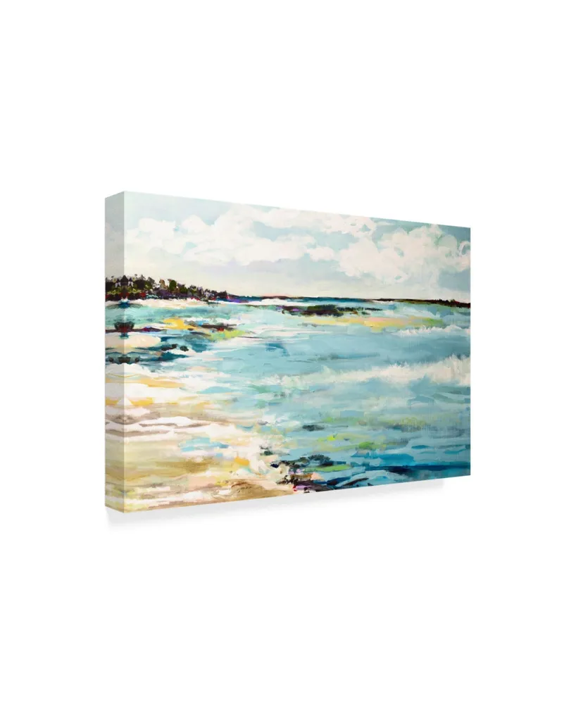 Karen Fields Beach Surf Iii Canvas Art - 15" x 20"