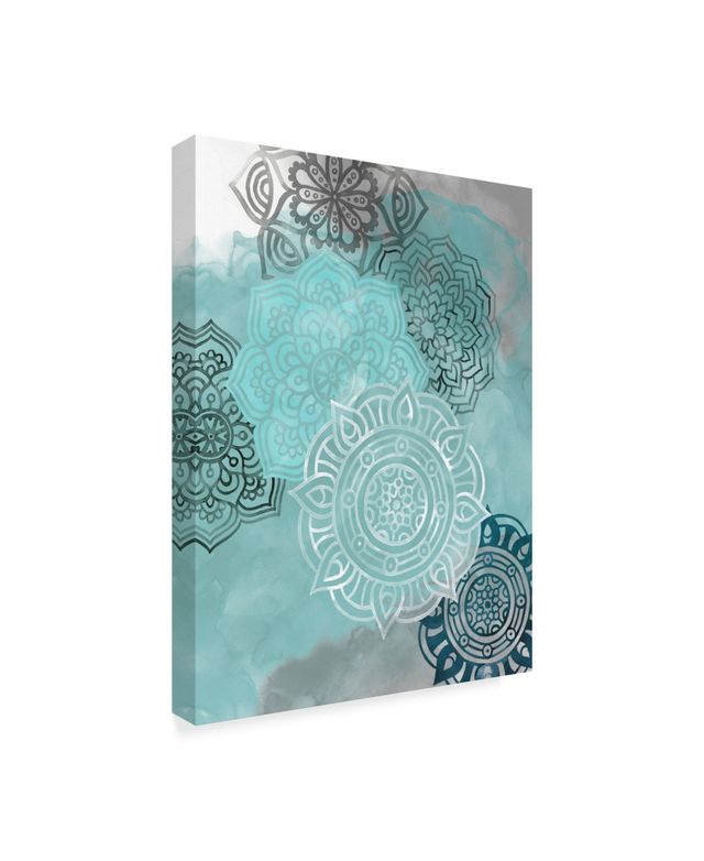 Grace Popp Ink Blot Mandala Ii Canvas Art - 15" x 20"