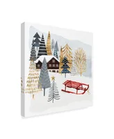 Victoria Borges Christmas Chalet Ii Canvas Art