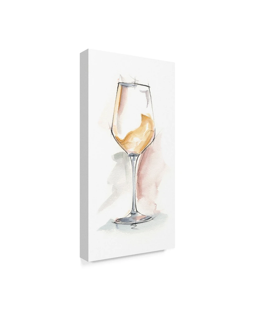 Ethan Harper Wine Glass Study I Canvas Art - 20" x 25"