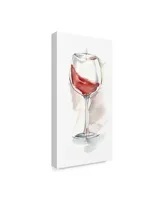 Ethan Harper Wine Glass Study Iv Canvas Art - 15" x 20"