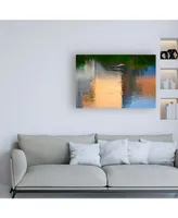 Ulpi Gonzale Reflection on the Iowa River No. 1 Canvas Art - 15.5" x 21"