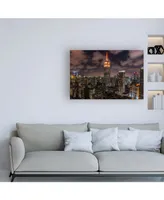 Bruce Gett Orange 9-11 Canvas Art - 27" x 33.5"