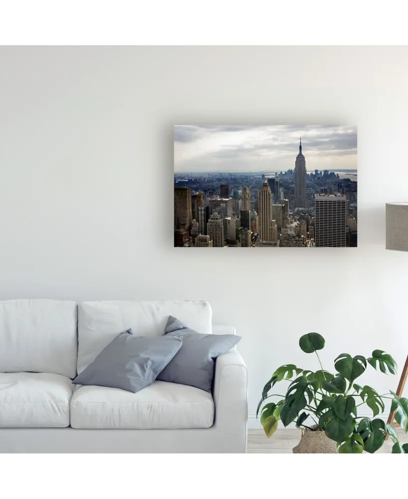 Monte Nagler Empire State Building New York City New York Color Canvas Art