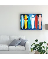 Patrick Sullivan Surfboards Canvas Art - 36.5" x 48"