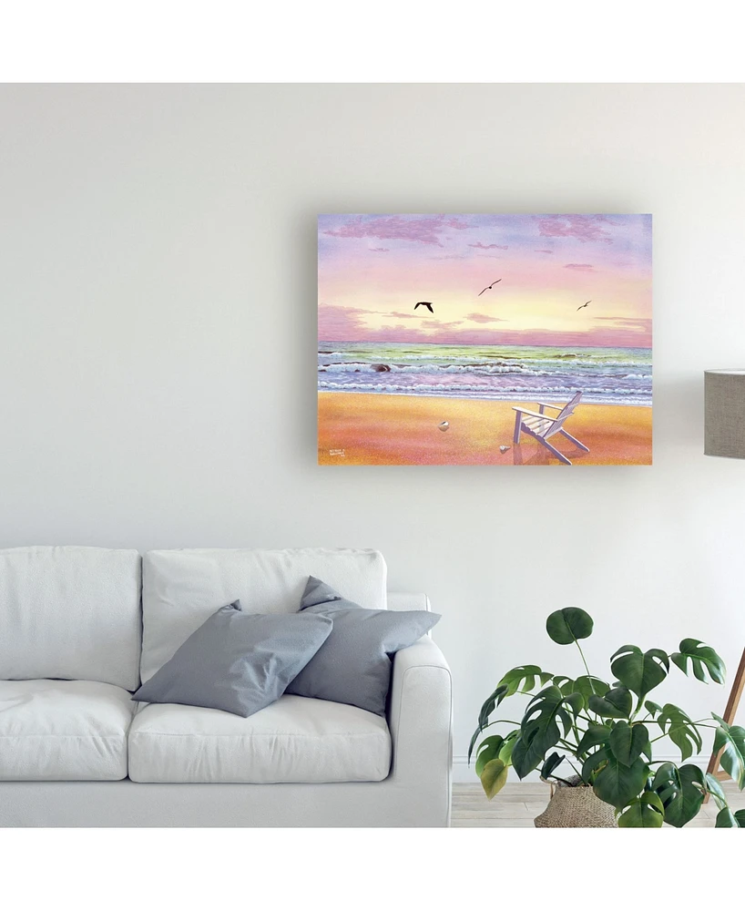 Patrick Sullivan Beach Colors Canvas Art - 19.5" x 26"