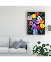 Julie Joy Floral Canvas Art - 19.5" x 26"