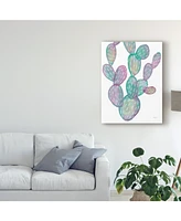 Mary Urban Lovely Llamas Cactus Canvas Art - 37" x 49"