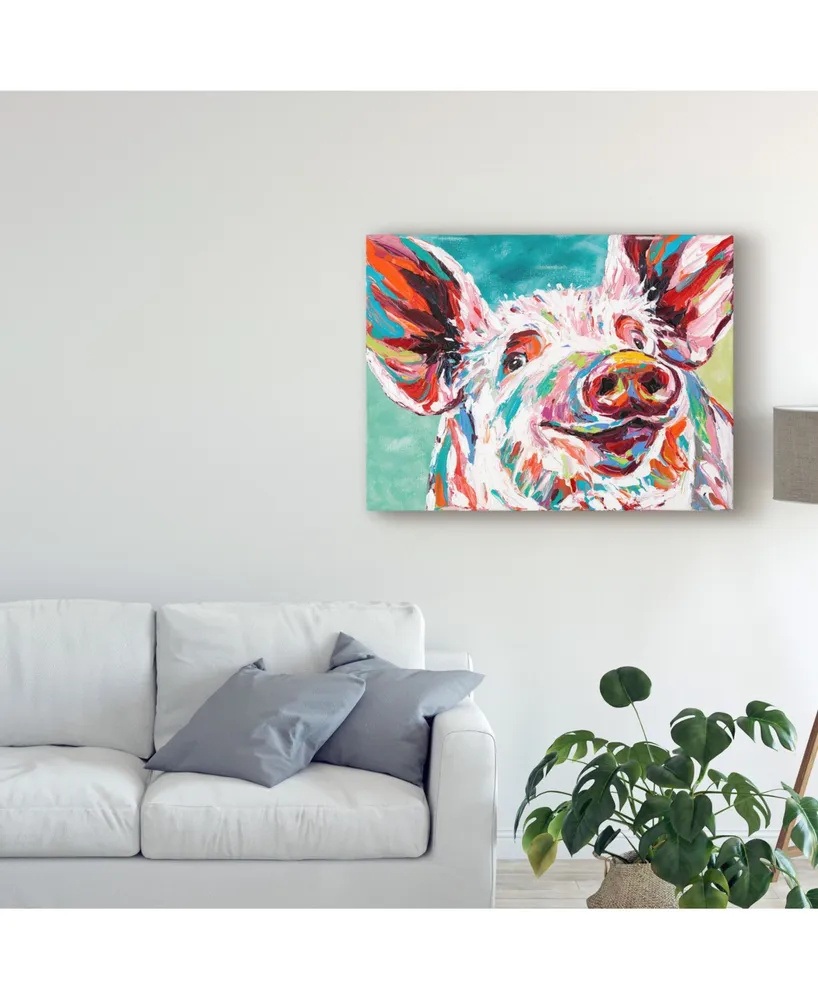 Carolee Vitaletti Piggy I Canvas Art