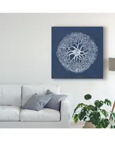 Vision Studio Sea Anemone on Indigo Ii Canvas Art - 15" x 20"