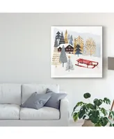 Victoria Borges Christmas Chalet Ii Canvas Art