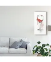 Ethan Harper Wine Glass Study Iv Canvas Art - 15" x 20"