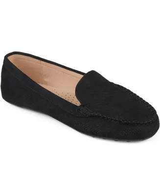 Journee Collection Women's Halsey Perforated Loafers