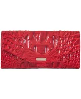 Brahmin Veronica Melbourne Embossed Leather Wallet