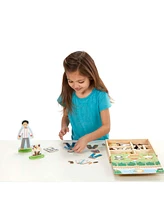 Melissa and Doug Occupations Magnetic Pretend Play Set