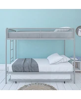 EveryRoom Elia Triple Twin Metal Bunk Bed