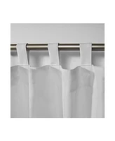 Exclusive Home Indoor/Outdoor Solid Cabana Tab Top Curtain Panel Pair, 54" x 120"