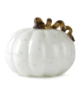 Glitzhome Glass Pumpkin