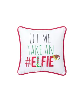 C&F Home Elfie Embroidered Pillow