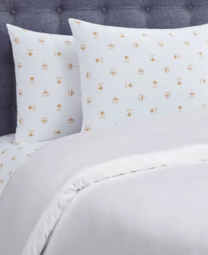 Juicy Couture Queen Bee 3-Pc. Sheet Set, Twin